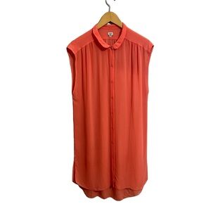 Aritzia Wilfred Silk Minimalist Shirt Dress